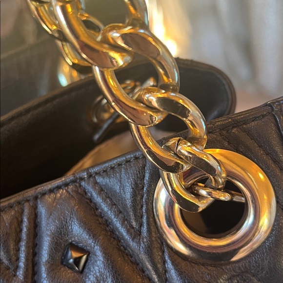 Valentino black leather tote bag - Picture 8 of 16